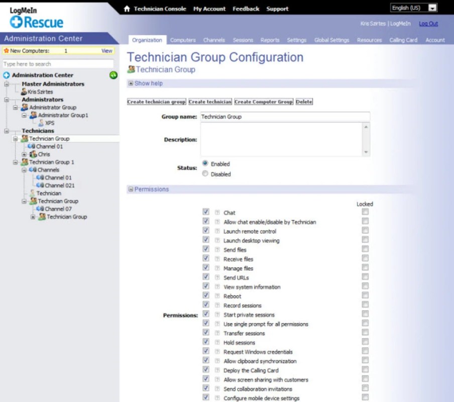 LogMeIn Rescue  Screenshots for Windows Screenshot 8