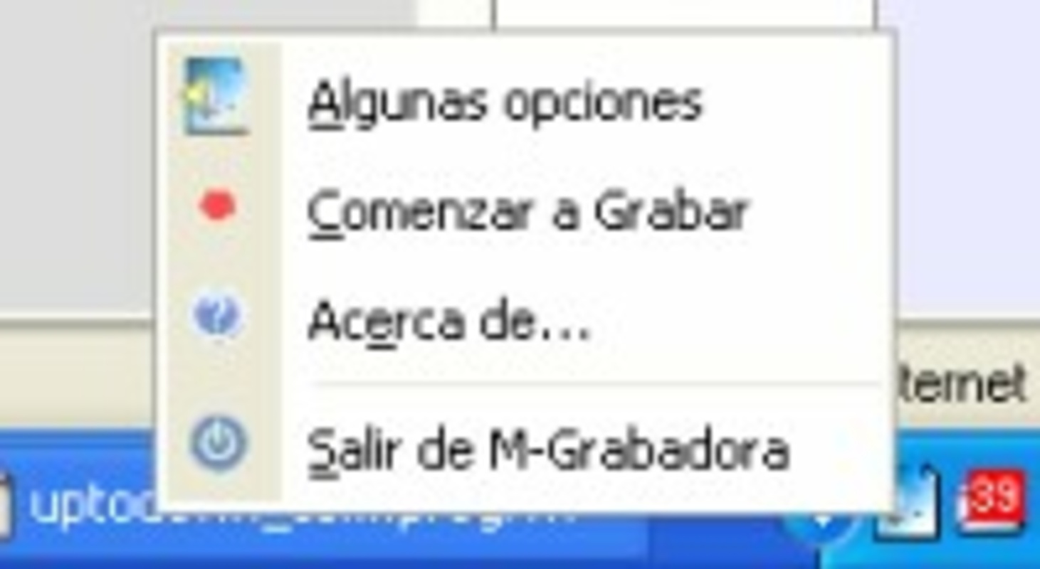 M-Grabadora 1.1 for Windows Screenshot 1