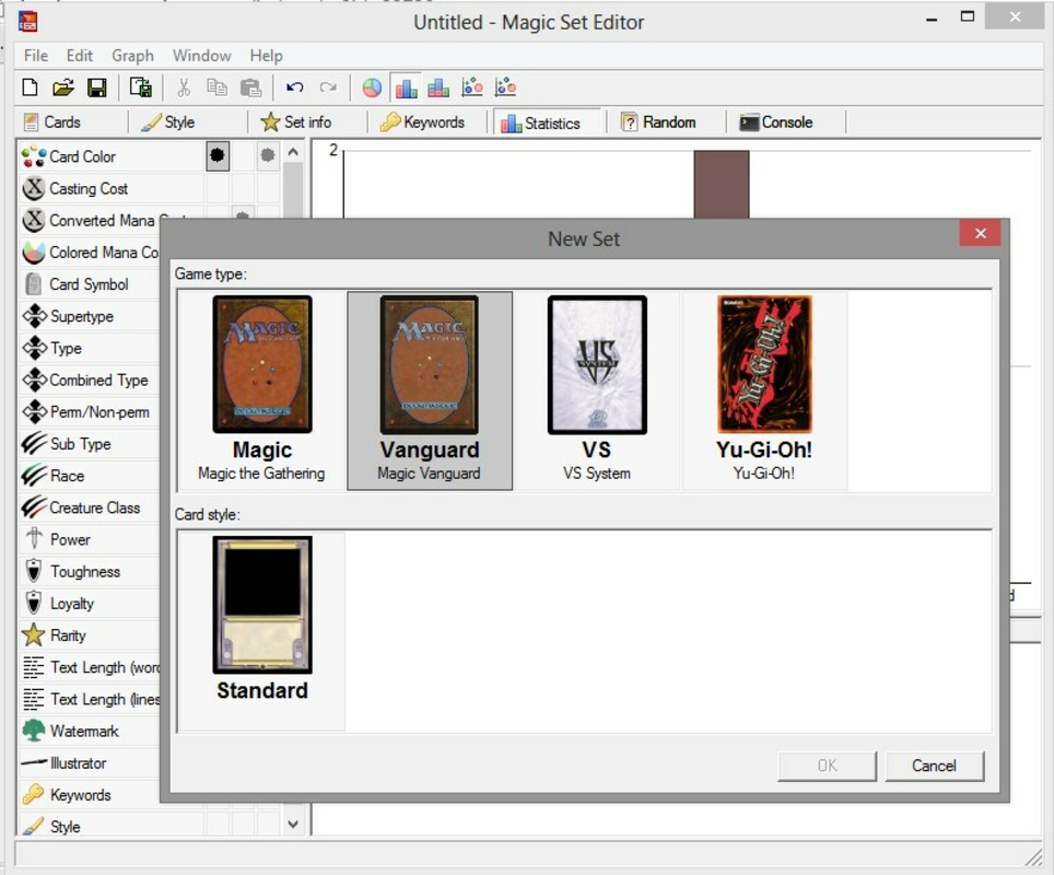 Magic Set Editor 2.1.2 for Windows Screenshot 2