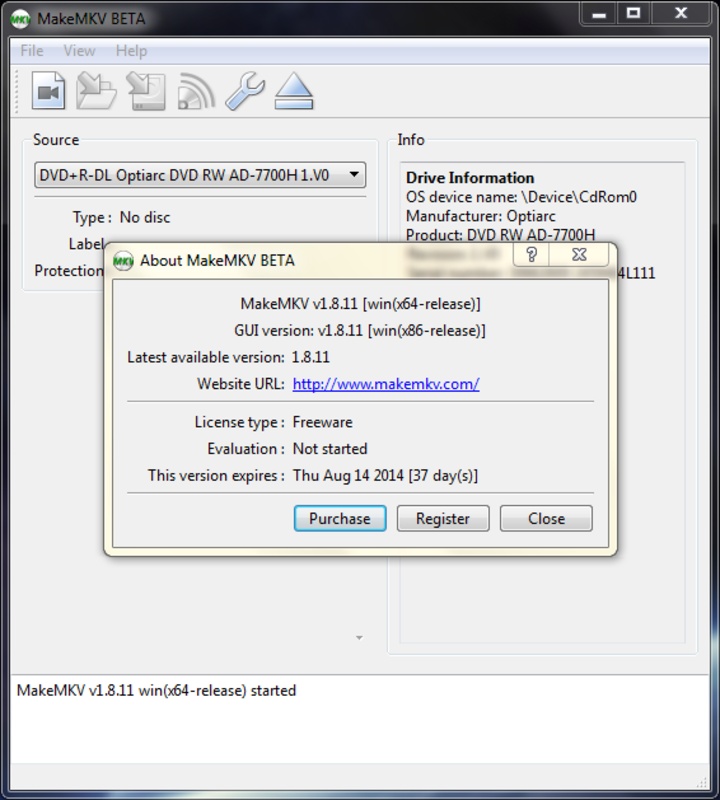 MakeMKV 1.17.0 for Windows Screenshot 3
