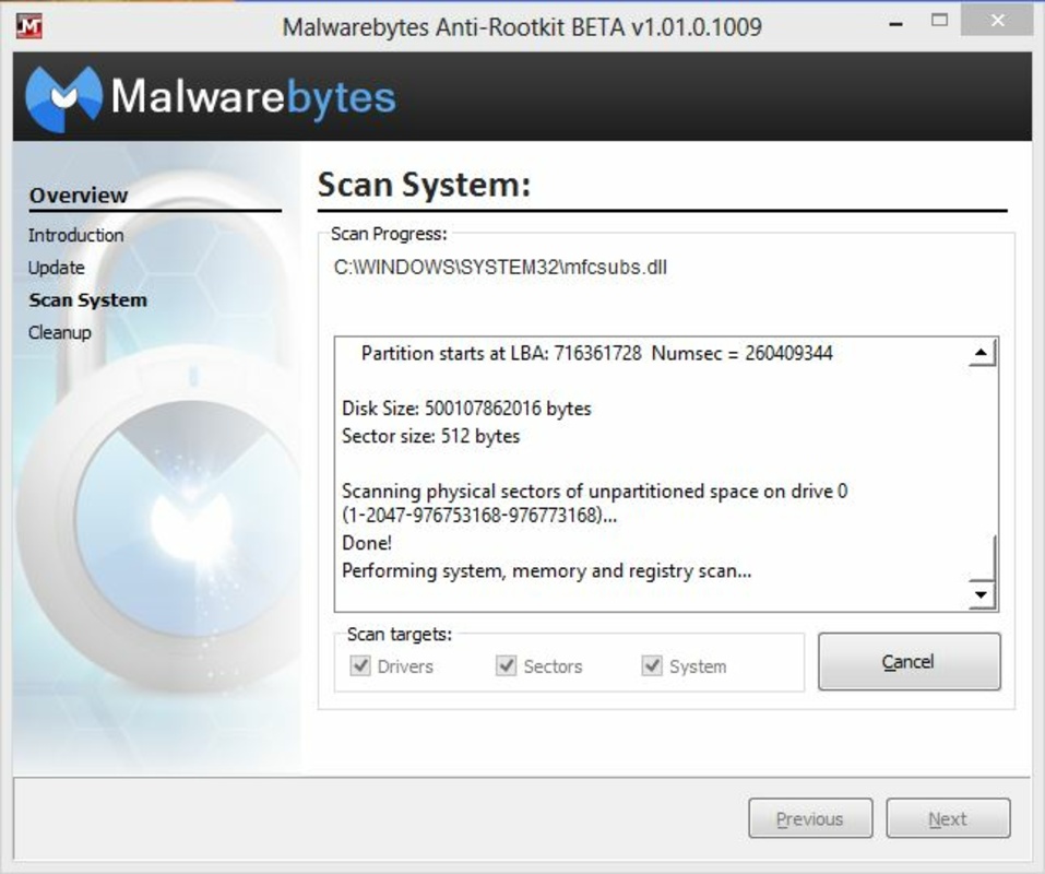 Malwarebytes Anti-Rootkit 1.10.3.1001 for Windows Screenshot 3