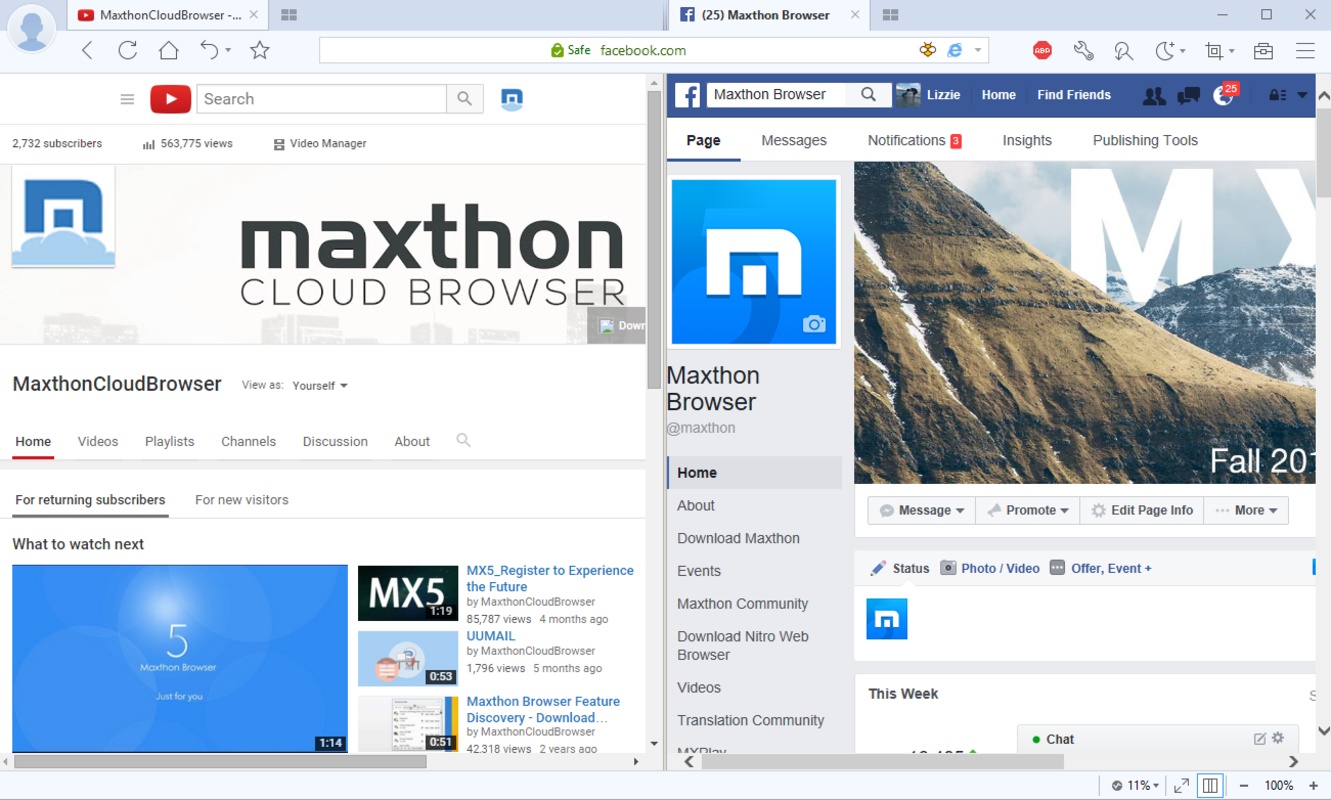Maxthon MX5 Cloud Browser 7.0.0.2000 feature