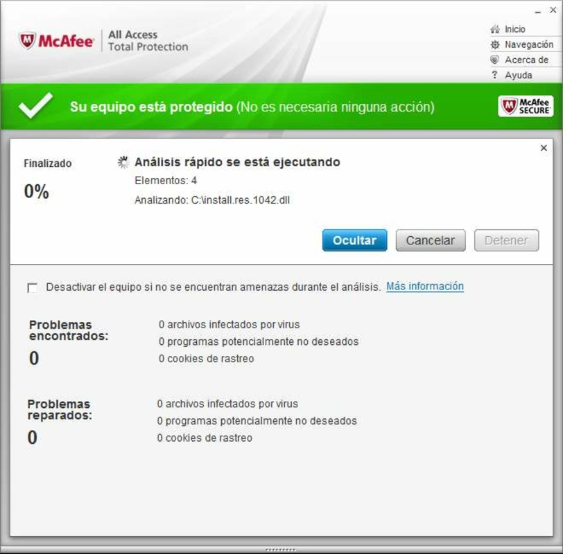 McAfee Total Protection 11.6 for Windows Screenshot 3
