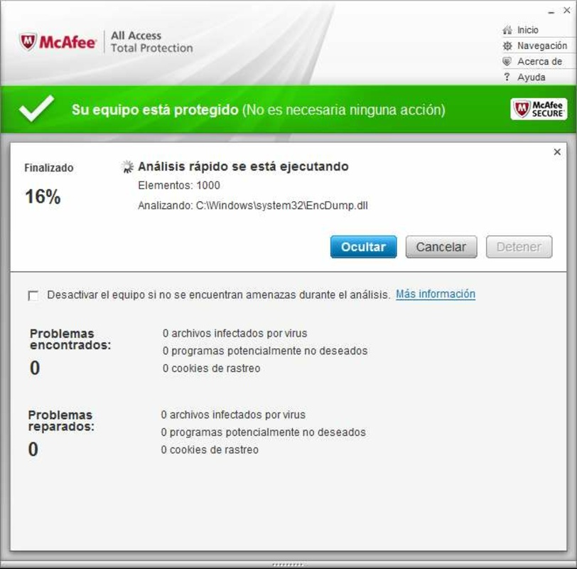 McAfee Total Protection 11.6 for Windows Screenshot 4