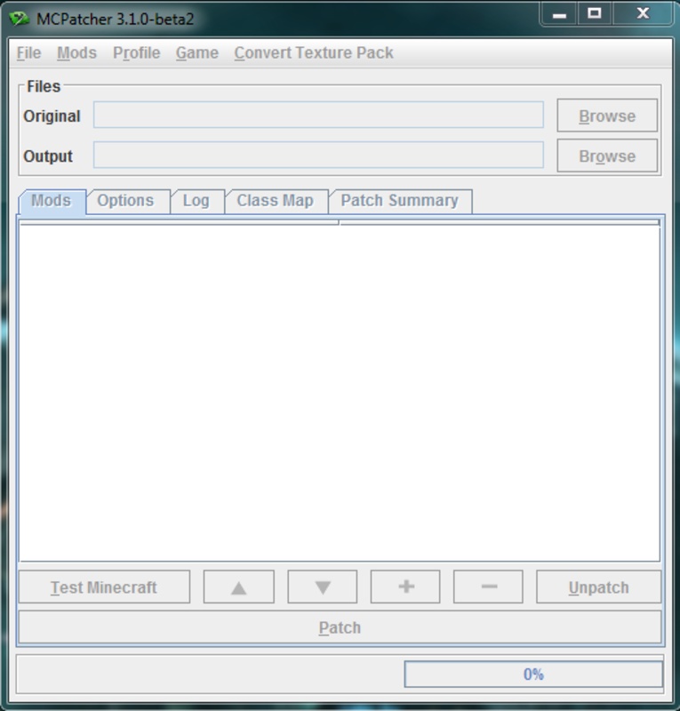 MCPatcher 5.0.3 for Windows Screenshot 4