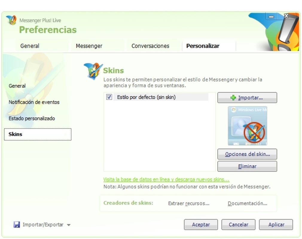 Messenger Plus! Live 5.11.0.760 for Windows Screenshot 1