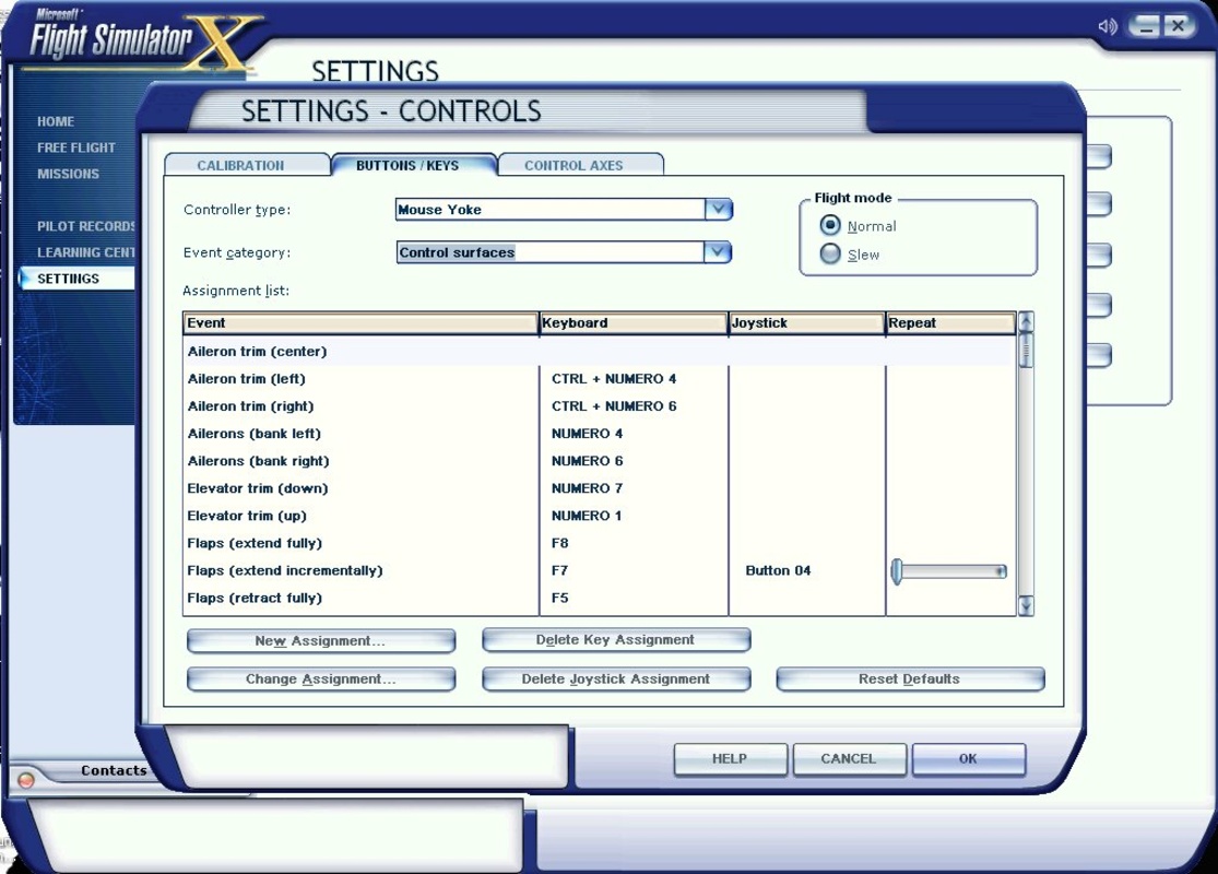 Microsoft Flight Simulator X feature