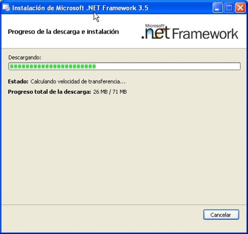 Microsoft NET Framework 7.0.0.31819 for Windows Screenshot 1