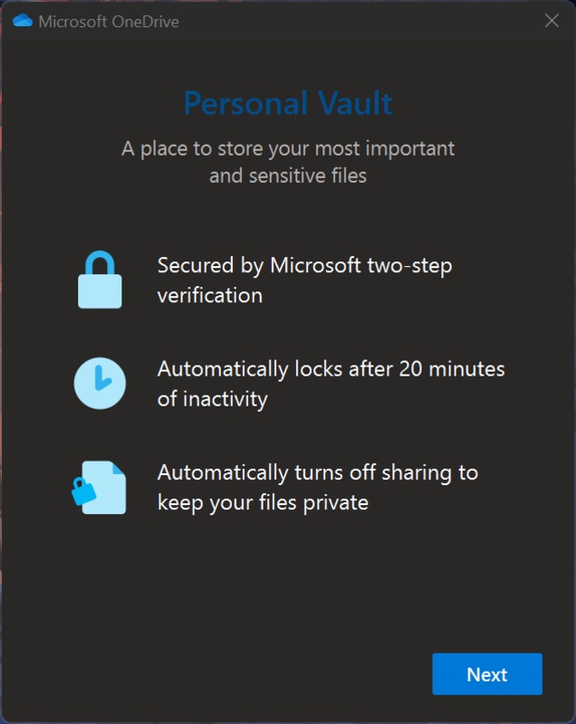 Microsoft OneDrive 23.007.0109 for Windows Screenshot 4