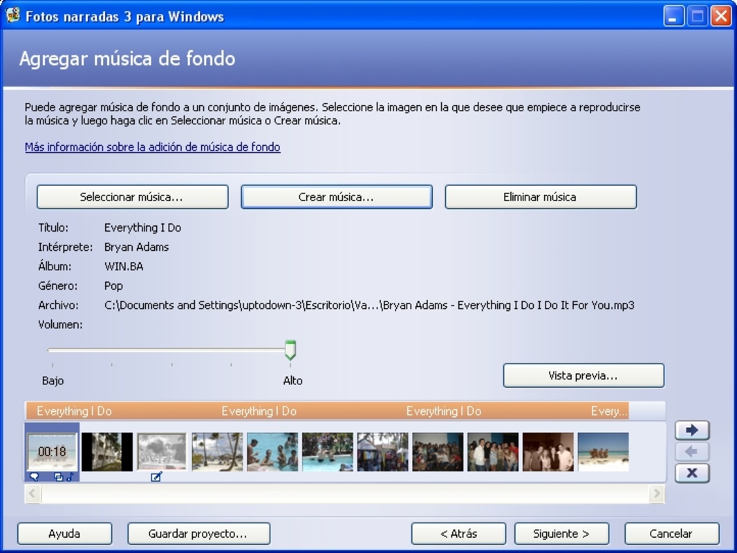 Microsoft Photo Story 3.01 for Windows Screenshot 1