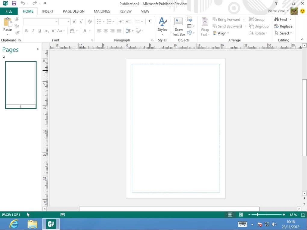Microsoft Publisher 2013 16.0.15128.20280 for Windows Screenshot 4