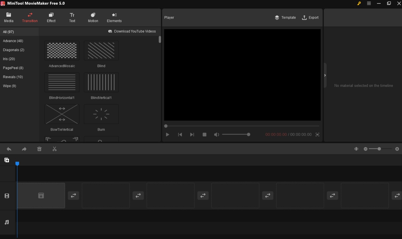 MiniTool MovieMaker 5.3 for Windows Screenshot 8