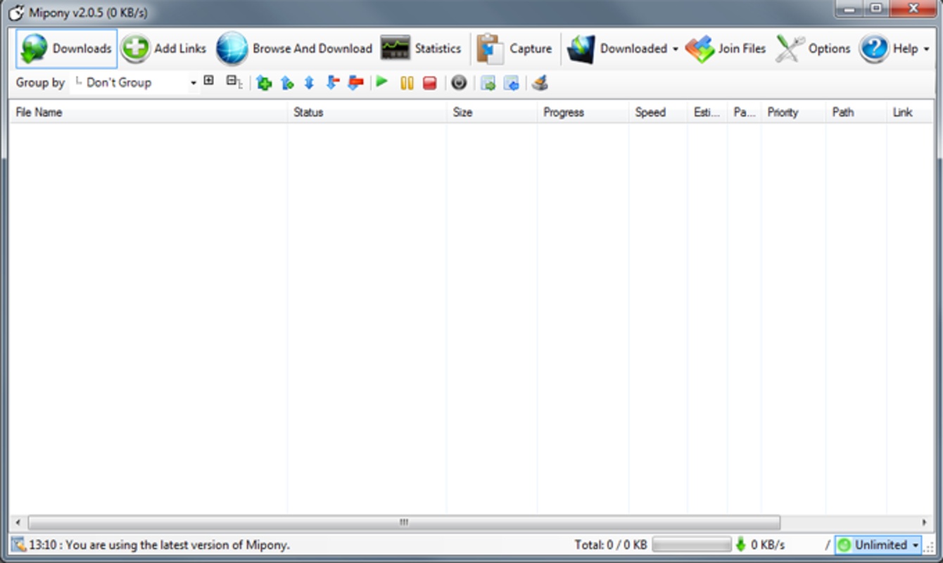 Mipony 3.0.6 for Windows Screenshot 1