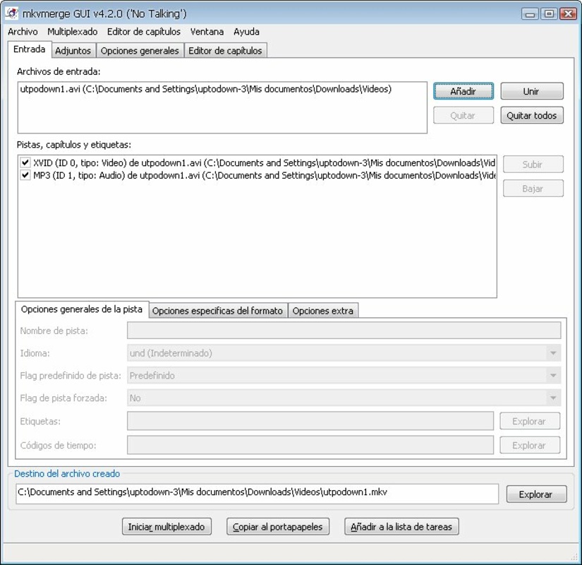 MKVToolnix 75.0.0 for Windows Screenshot 10