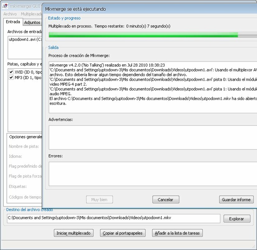 MKVToolnix 75.0.0 for Windows Screenshot 9