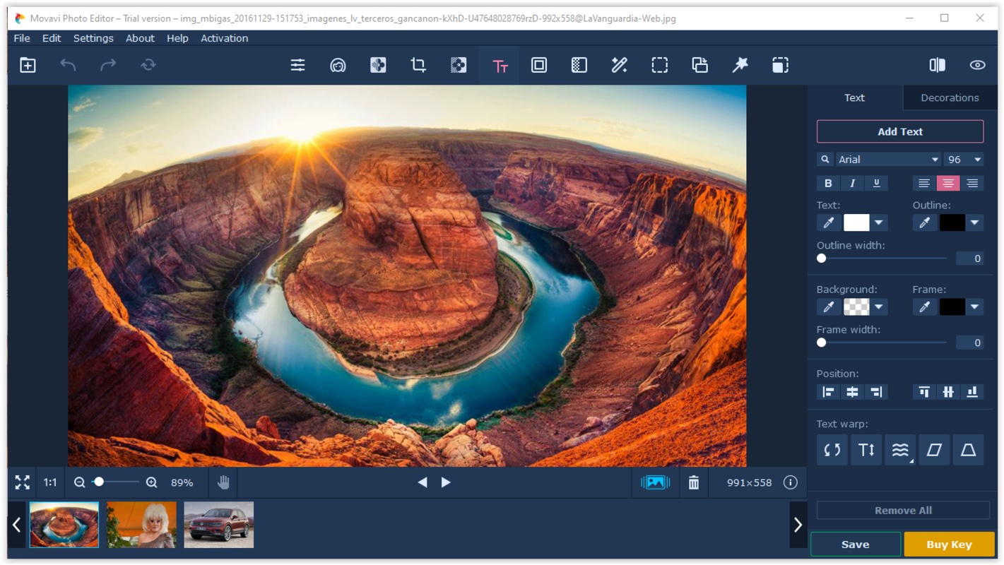 Movavi Photo Editor 23.1.0 for Windows Screenshot 4