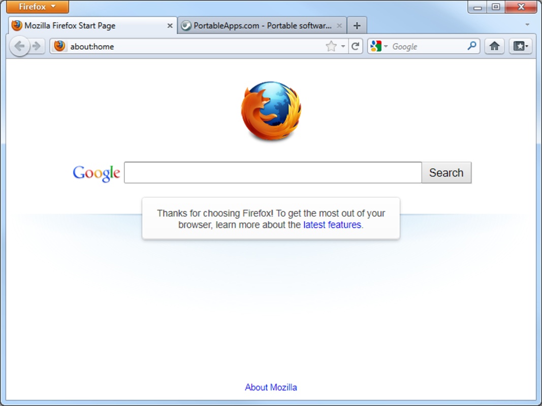Mozilla Firefox Portable 119.0.1 for Windows Screenshot 9
