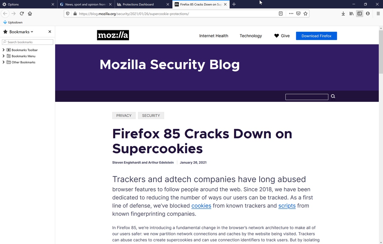 Mozilla Firefox 112.0 RC2 for Windows Screenshot 7