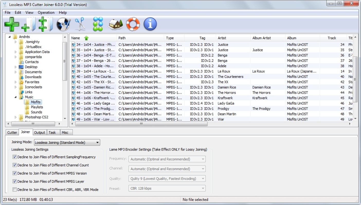 MP3 Cutter Joiner 6.1.9 for Windows Screenshot 1