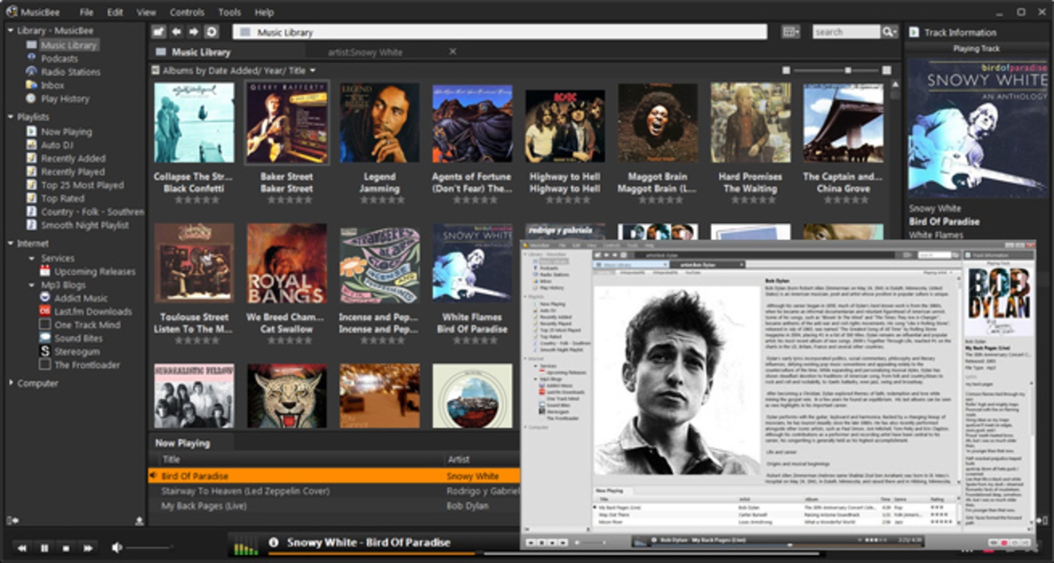 MusicBee 3.5.8447 for Windows Screenshot 1