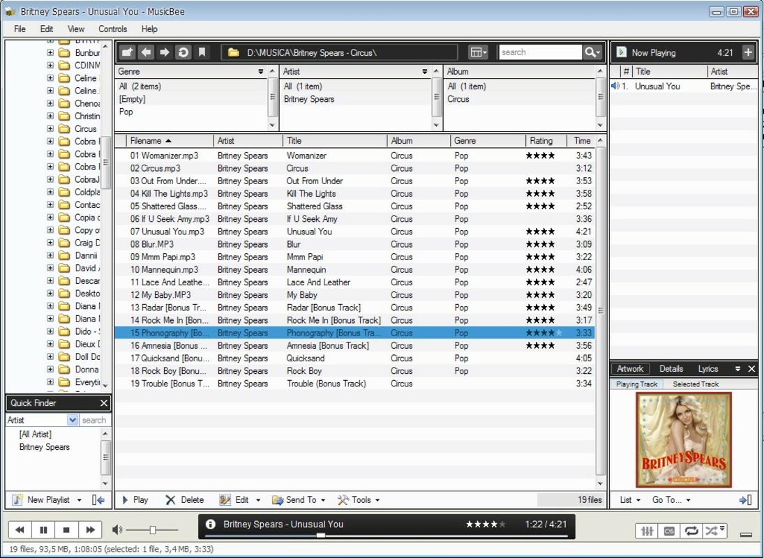 MusicBee 3.5.8447 for Windows Screenshot 4