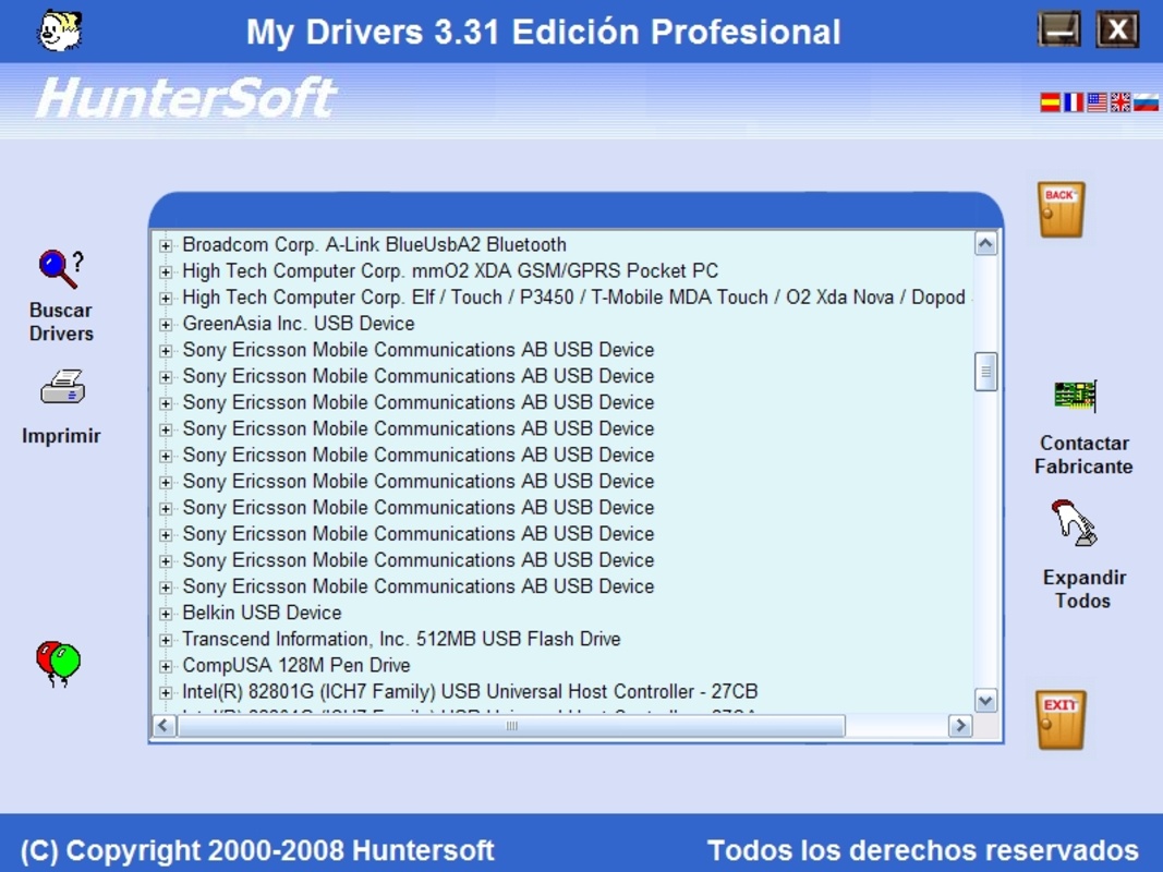 My Drivers 5.01 for Windows Screenshot 1