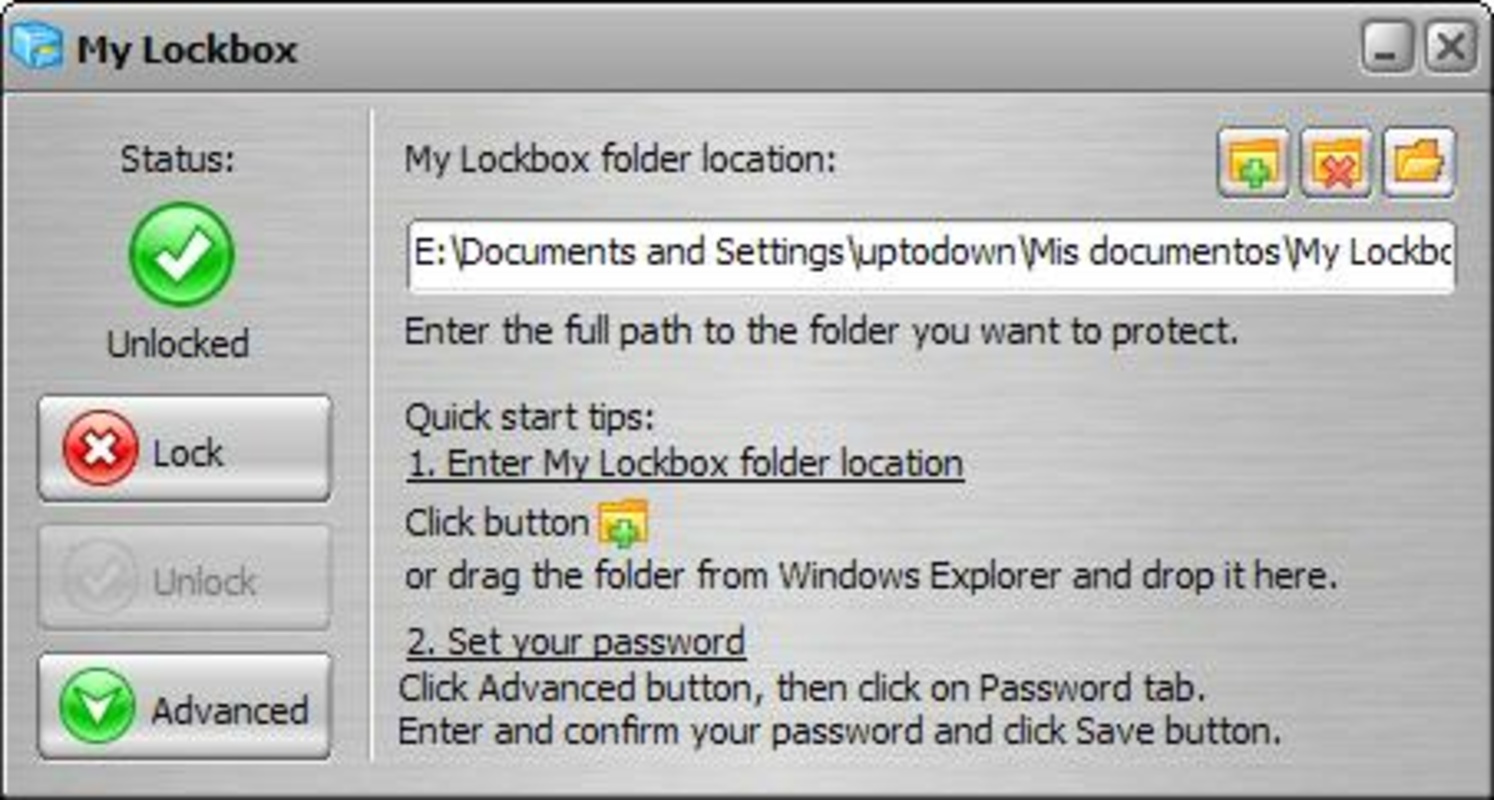 My Lockbox 3.8.3 for Windows Screenshot 2