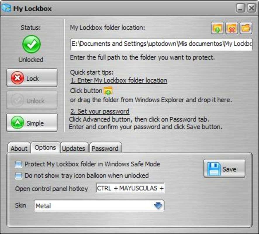 My Lockbox 3.8.3 for Windows Screenshot 3
