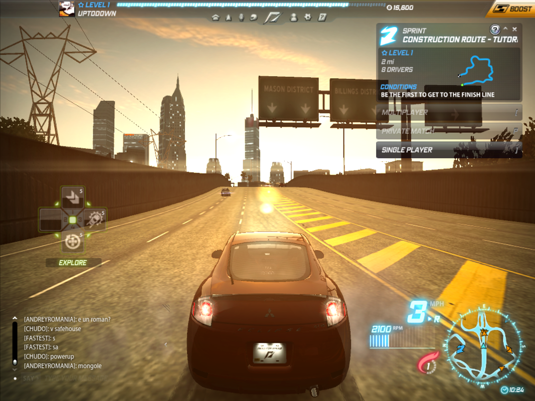 Need For Speed World 1.8.2.6 feature