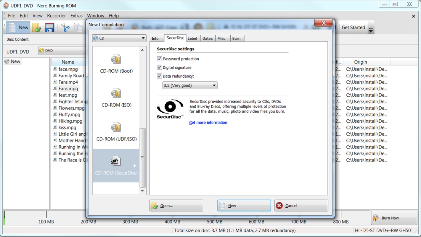 Nero Burning ROM 22.0.00500 for Windows Screenshot 4