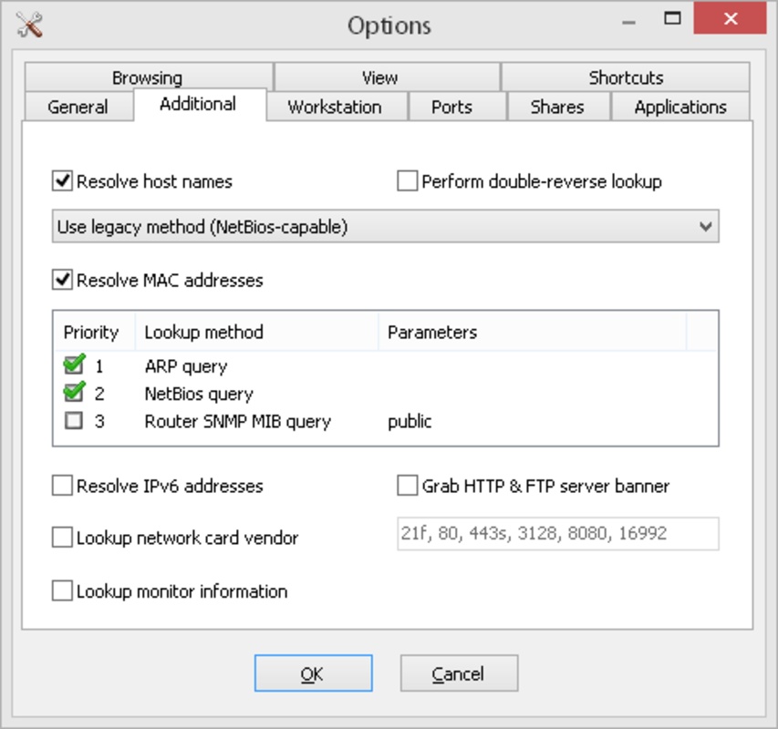 Network Scanner 8.1.6 for Windows Screenshot 2