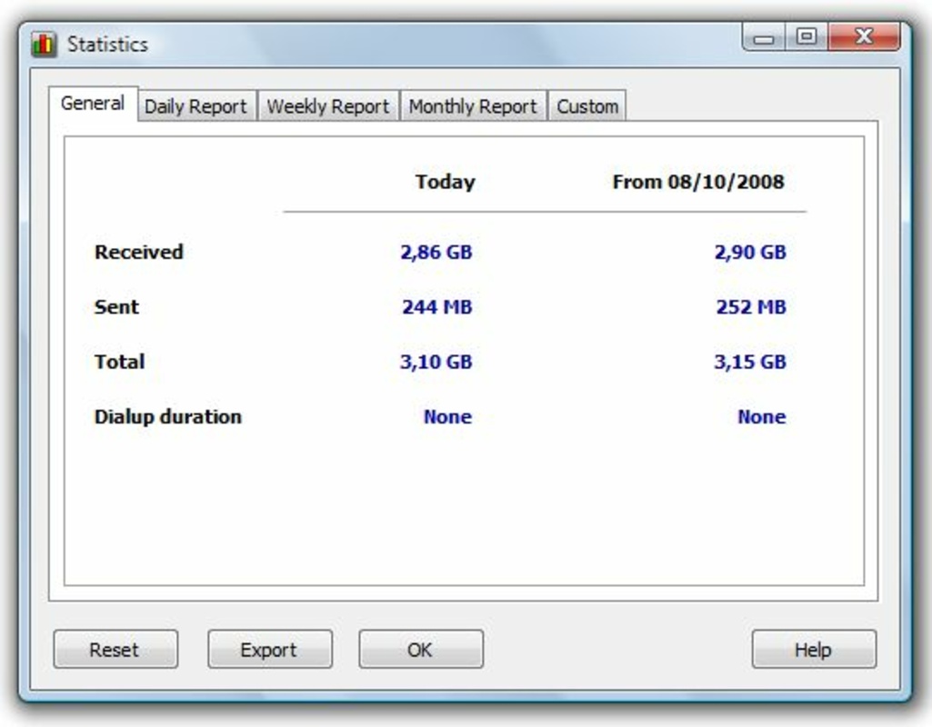 NetWorx 5.5 for Windows Screenshot 3
