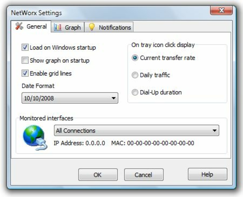 NetWorx 5.5 for Windows Screenshot 6