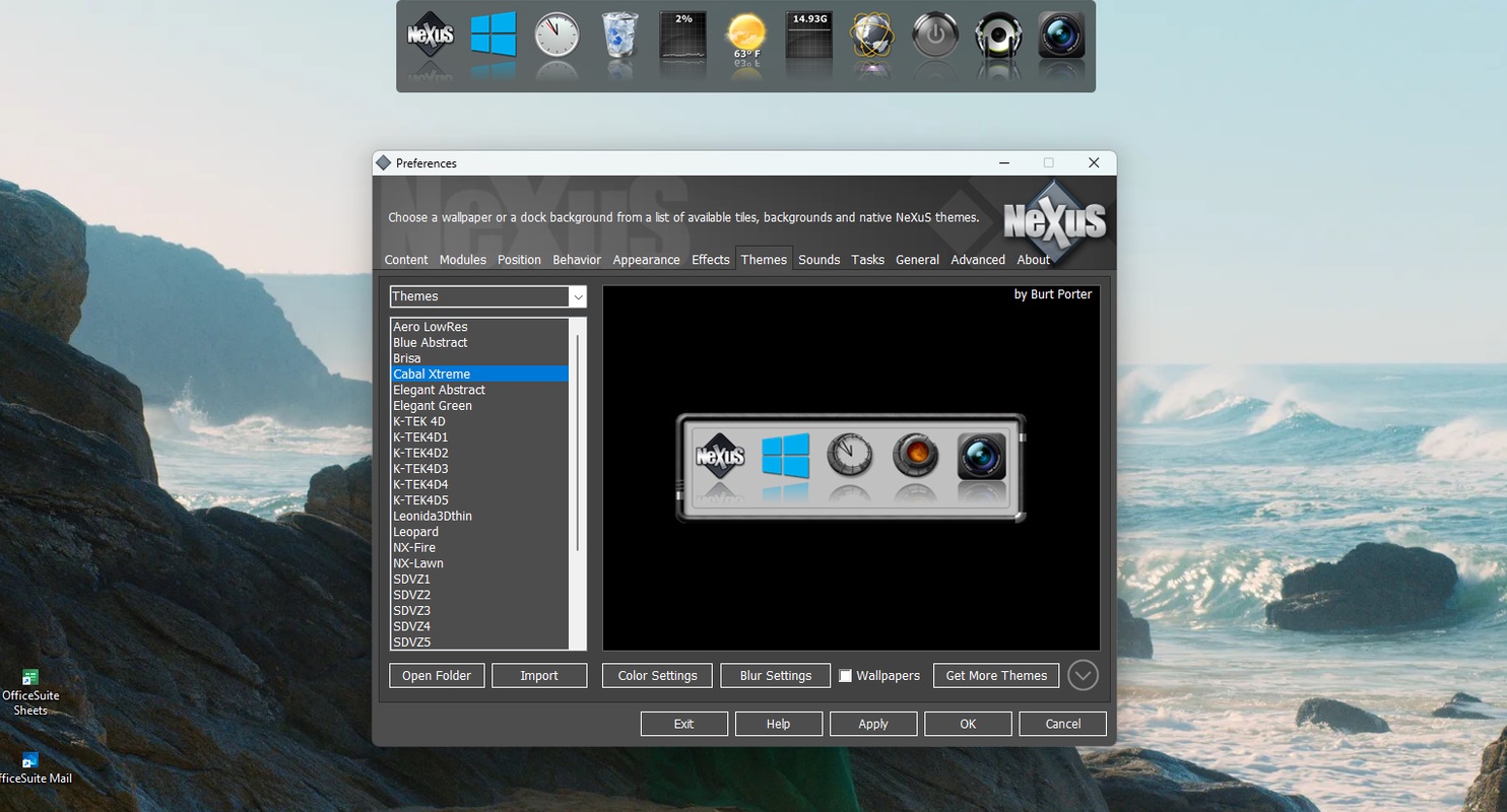 Nexus Dock 22.7 for Windows Screenshot 12