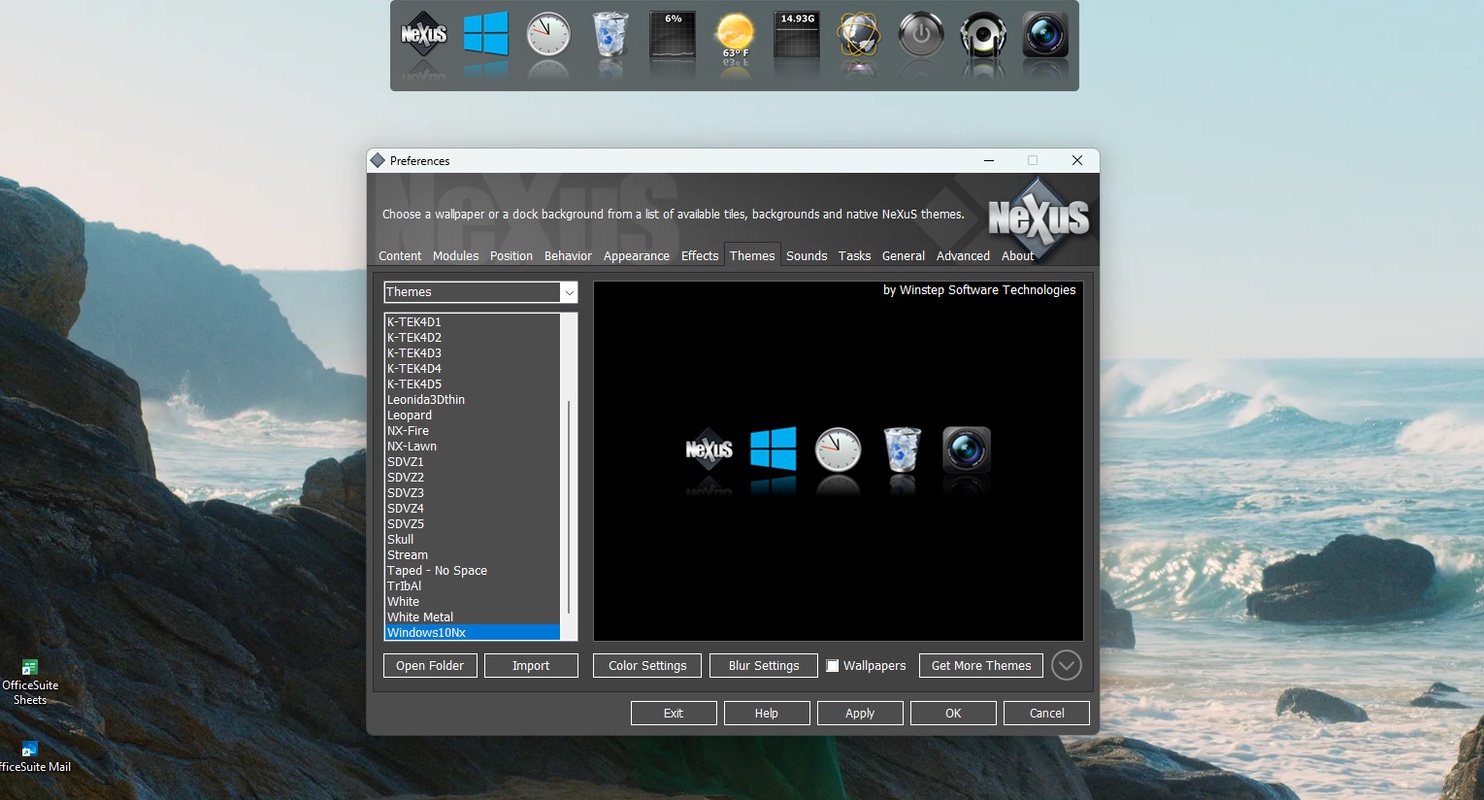 Nexus Dock 22.7 for Windows Screenshot 14