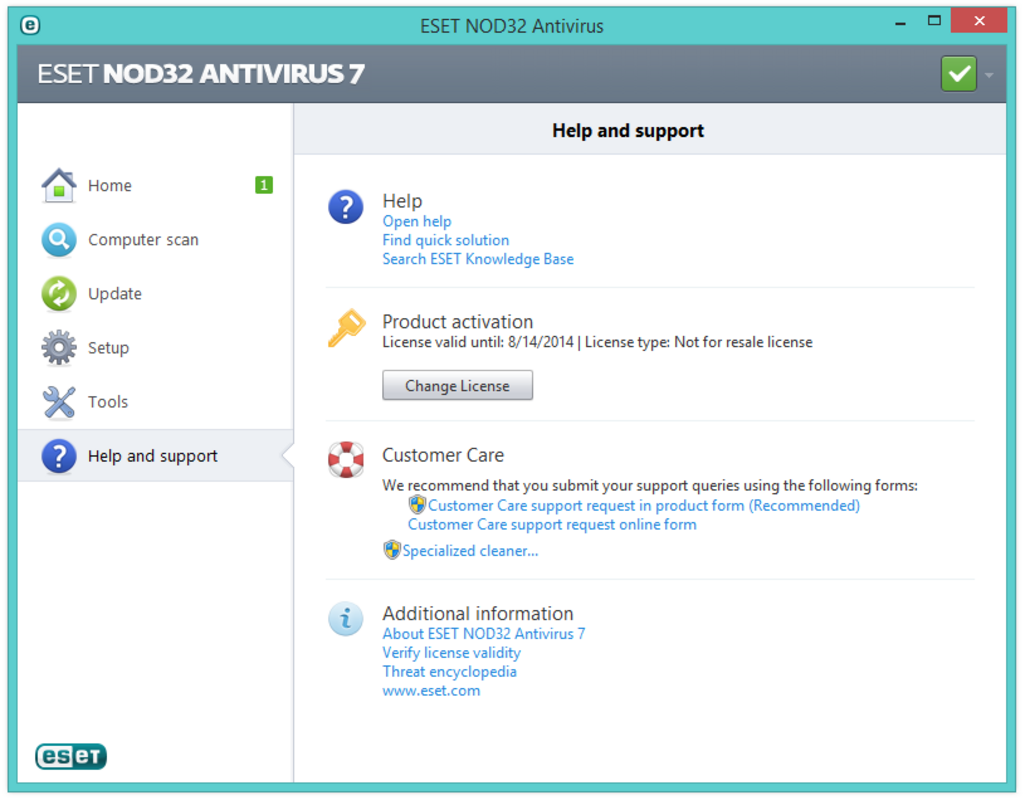 NOD32 Antivirus 16.2.15.0 for Windows Screenshot 3