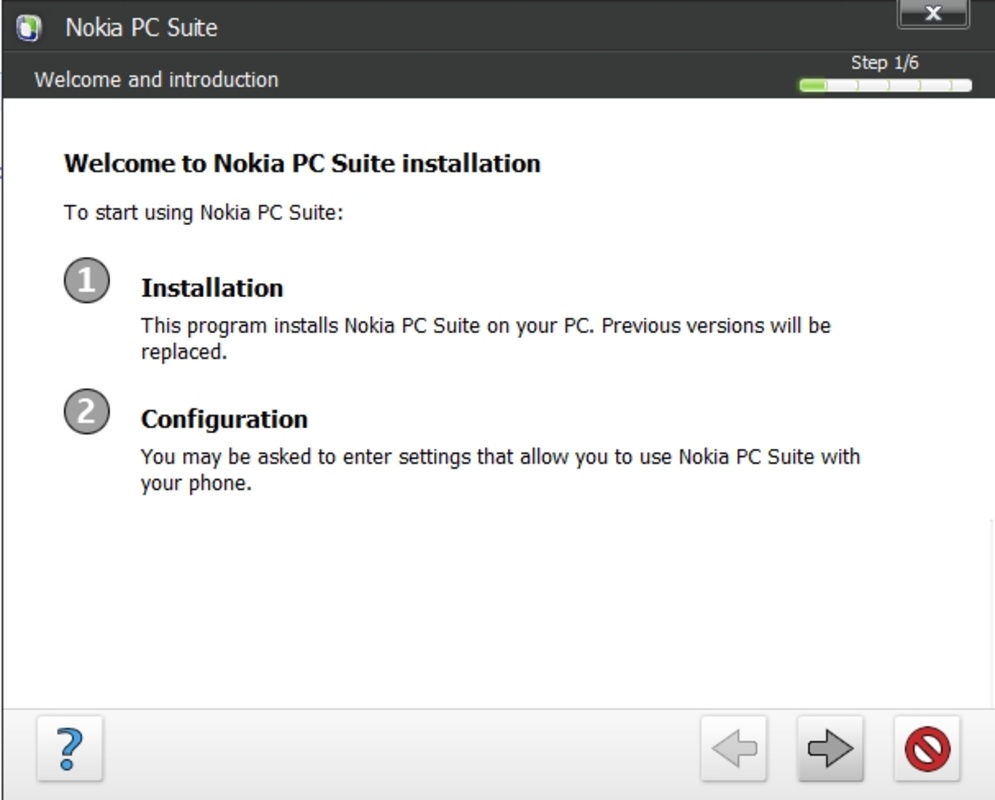 Nokia PC Suite 7.1.180.94 for Windows Screenshot 2