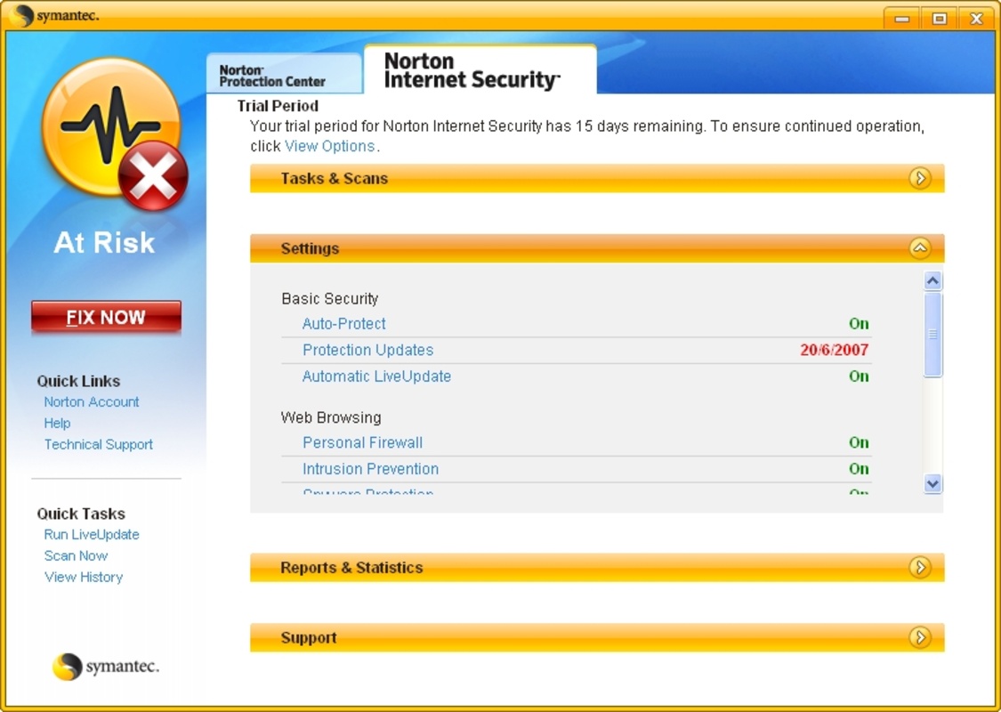 Norton Internet Security 2014 for Windows Screenshot 2