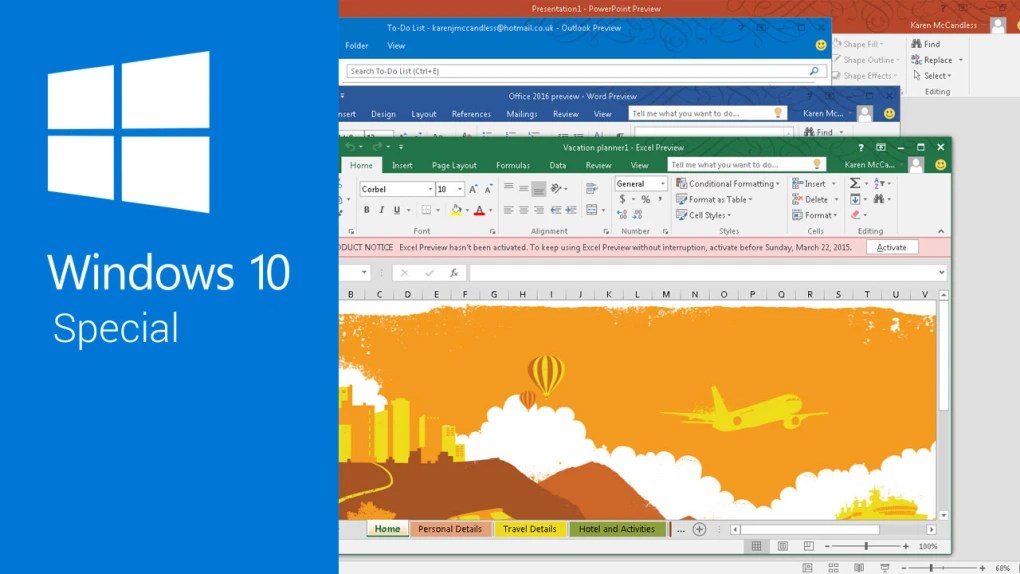 Office Home & Student 2016  for Windows Screenshot 12