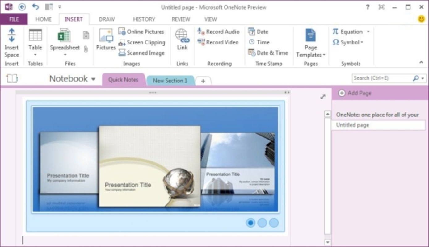 OneNote 2212 Build 15928.20216 for Windows Screenshot 2