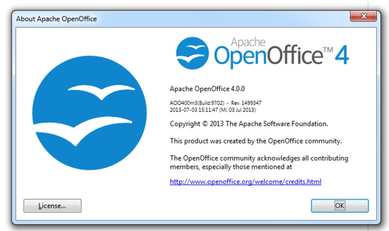 OpenOffice 4.1.14 for Windows Screenshot 7
