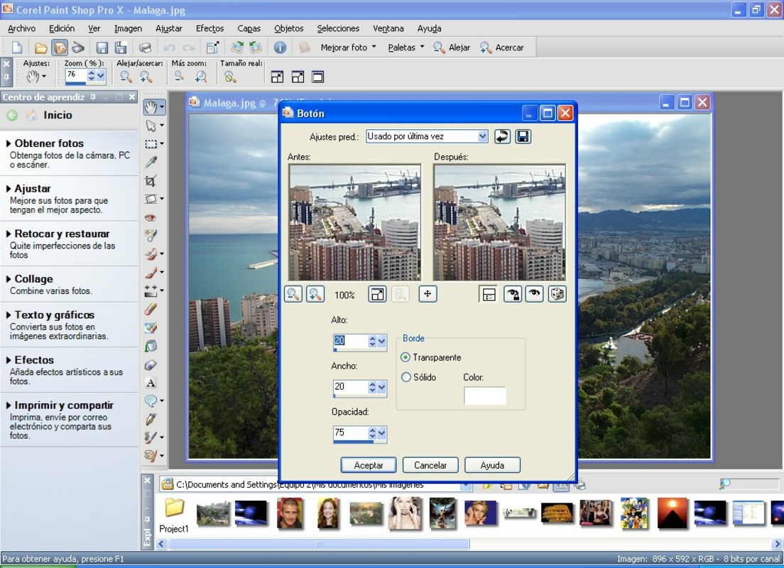 Paint Shop Pro XI 11.11 for Windows Screenshot 1