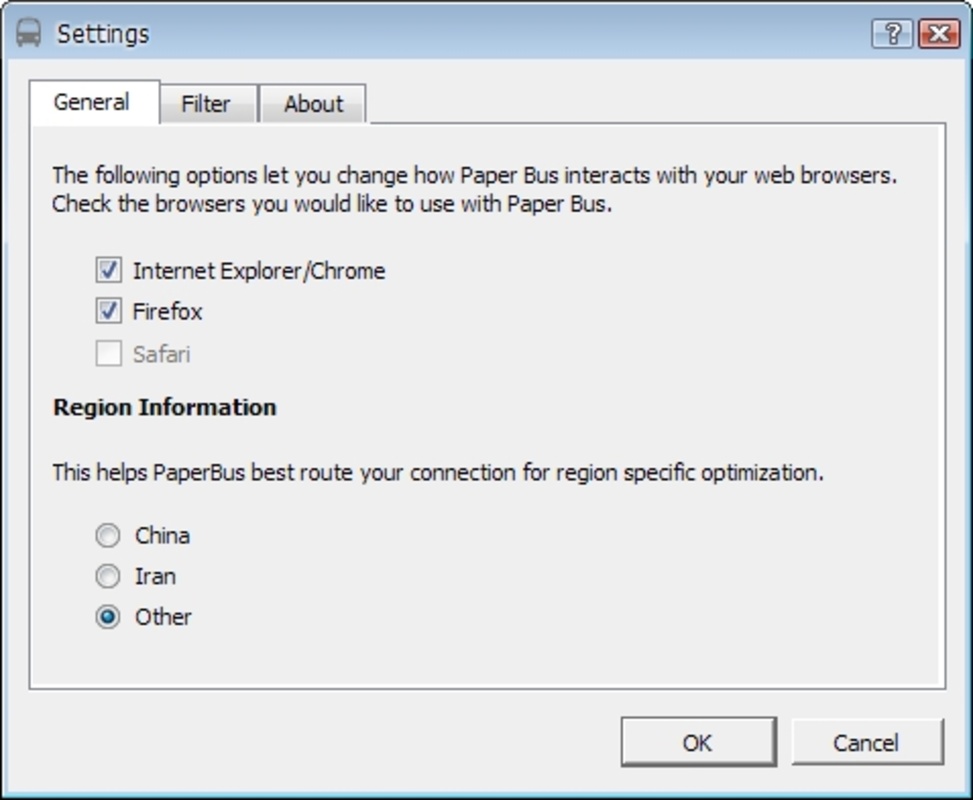 PaperBus 1.1.1 for Windows Screenshot 1