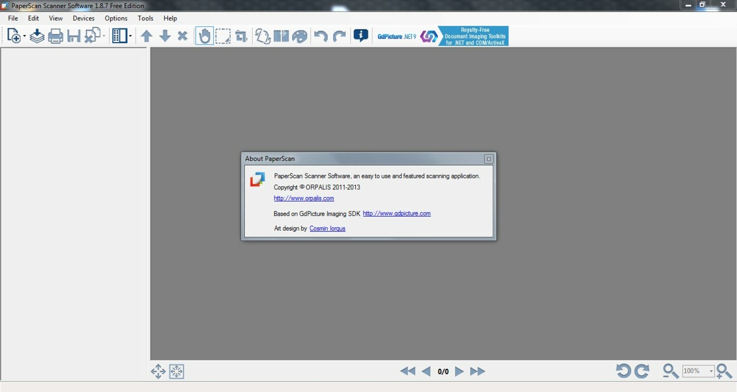 PaperScan 4.0.7 for Windows Screenshot 1