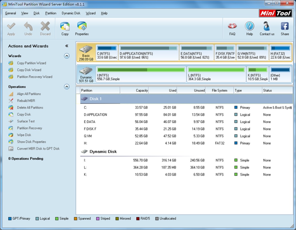 Partition Wizard 12.6 for Windows Screenshot 2