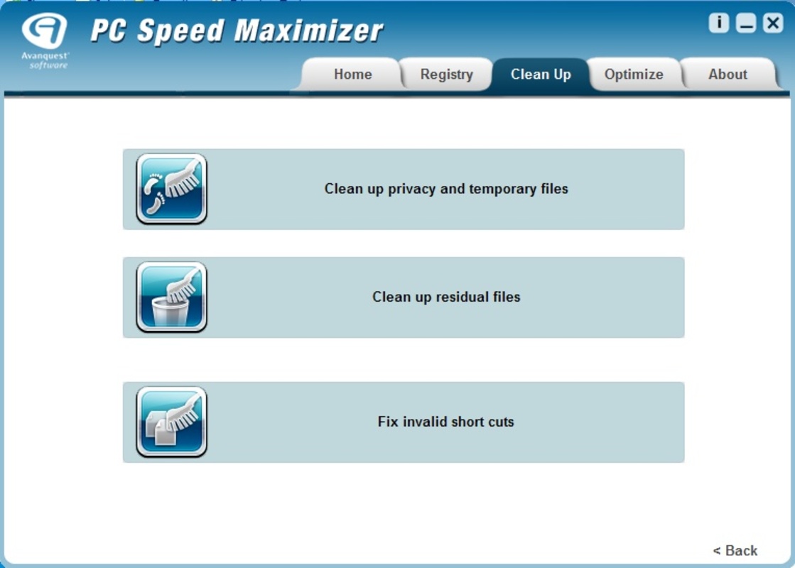 PC Speed Maximizer 2.1 for Windows Screenshot 3