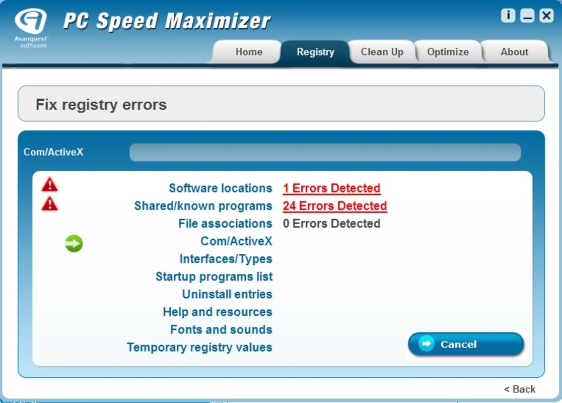 PC Speed Maximizer 2.1 for Windows Screenshot 4