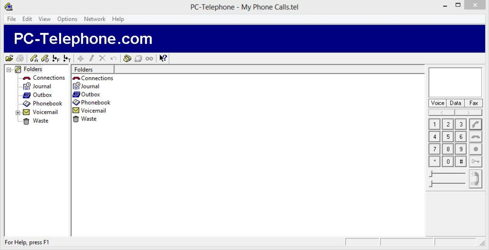 PC-Telephone 7.2 for Windows Screenshot 2