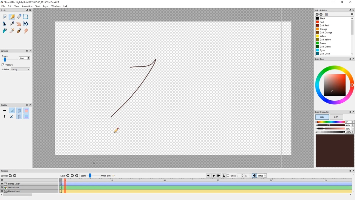 Pencil2D 0.6.6 for Windows Screenshot 3