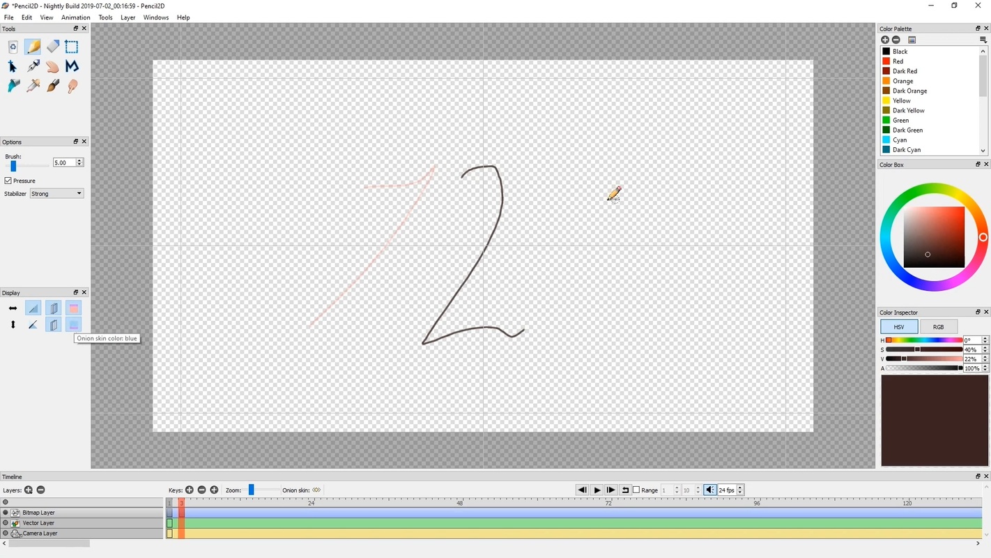 Pencil2D 0.6.6 for Windows Screenshot 5